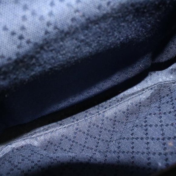 Gucci Navy Suede Bamboo Mini Backpack 56gz421s - Picture 4 of 12